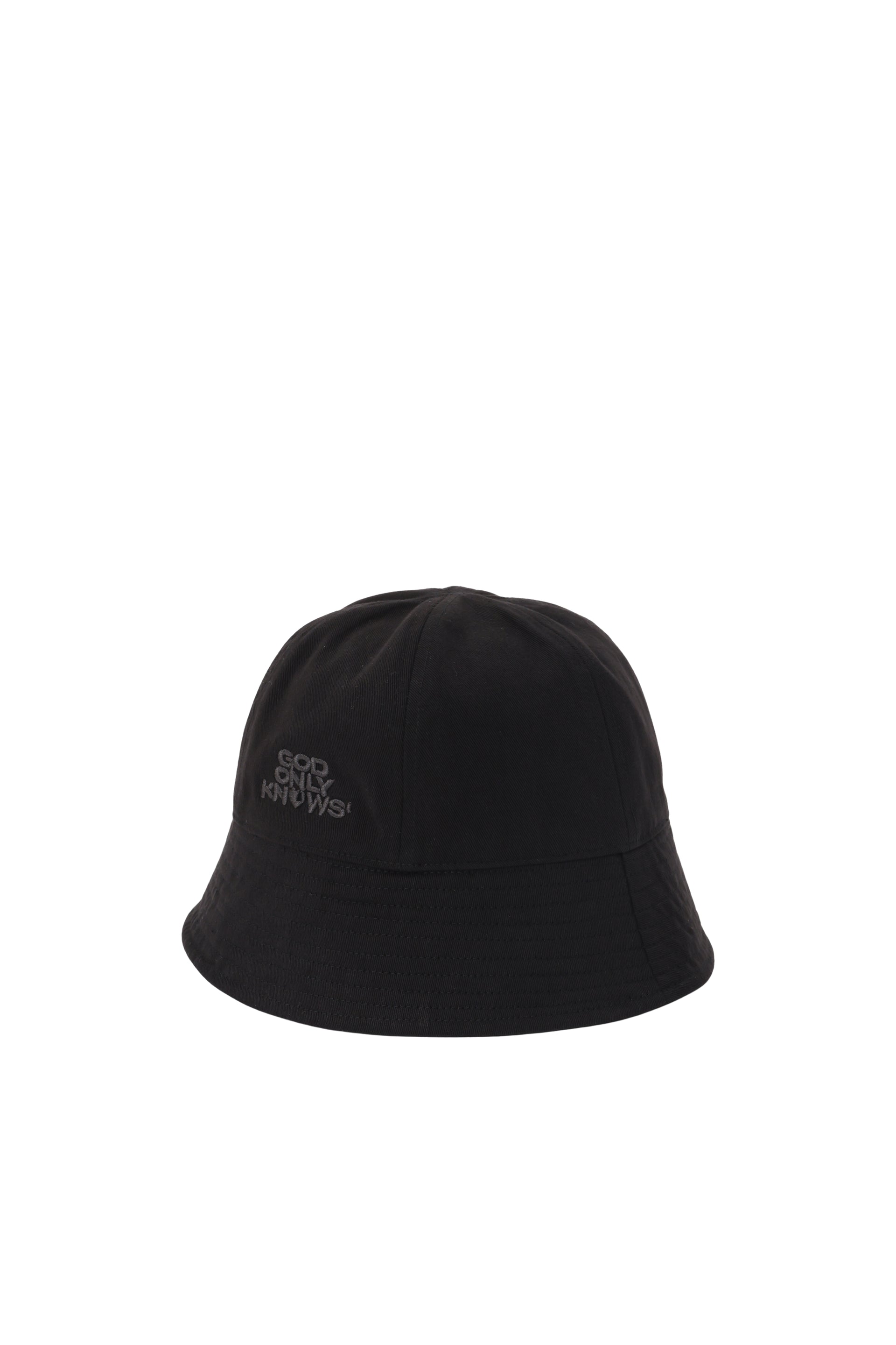 LOGO BUCKET HAT / BLK
