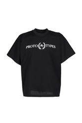 LAUREL CLASSIC PRINTED TEE / BLK