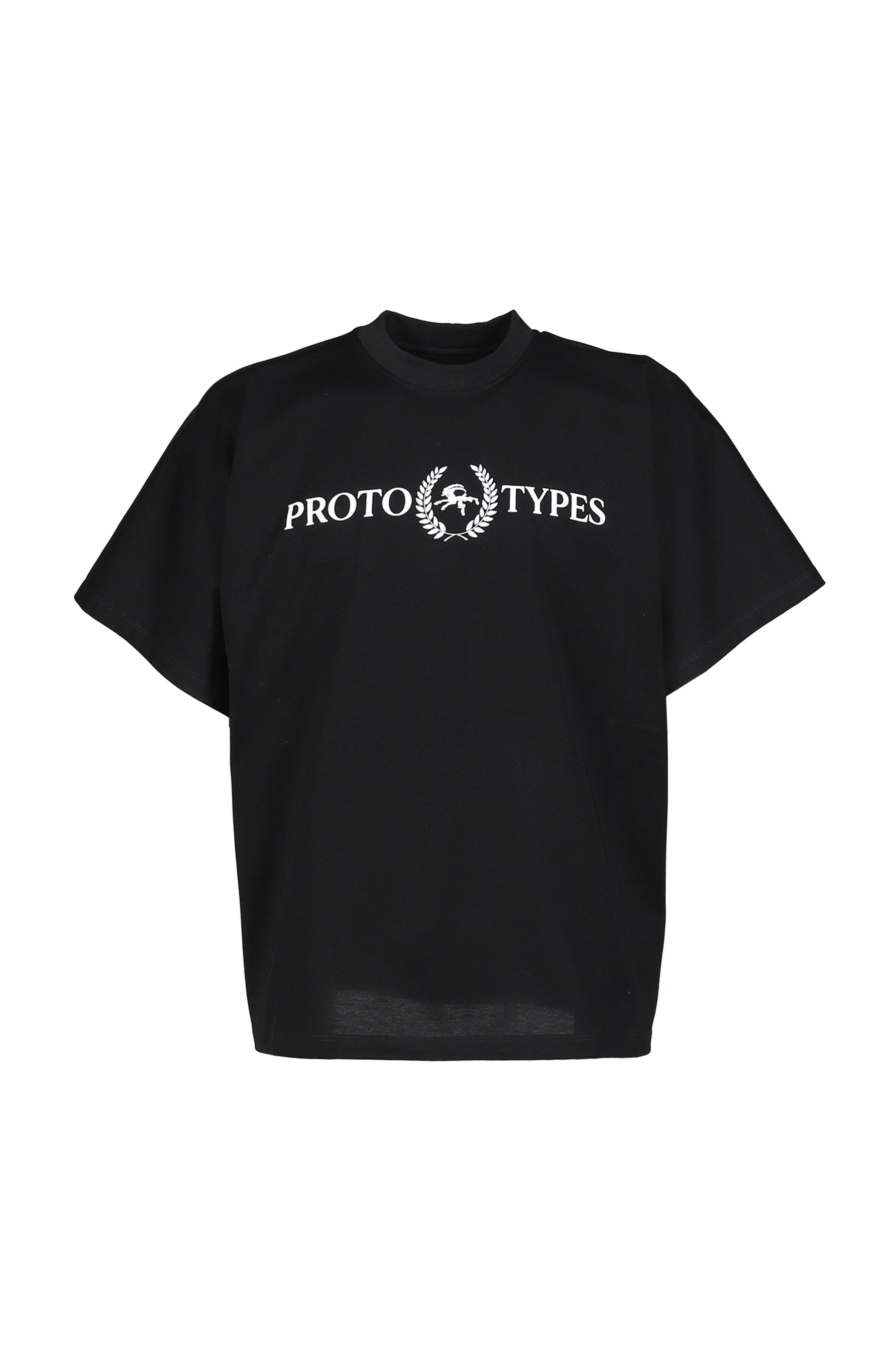 LAUREL CLASSIC PRINTED TEE / BLK