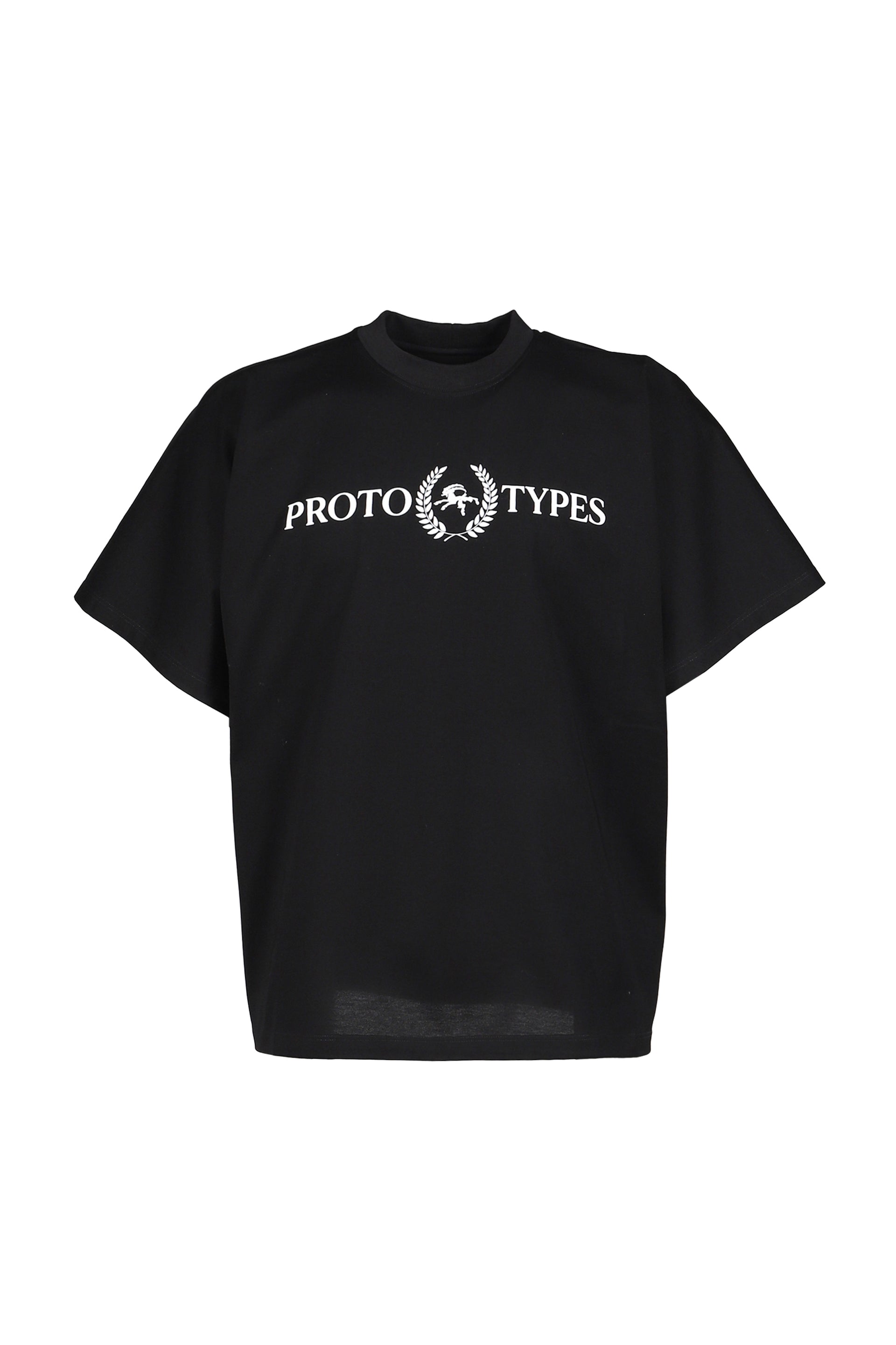 LAUREL CLASSIC PRINTED TEE / BLK