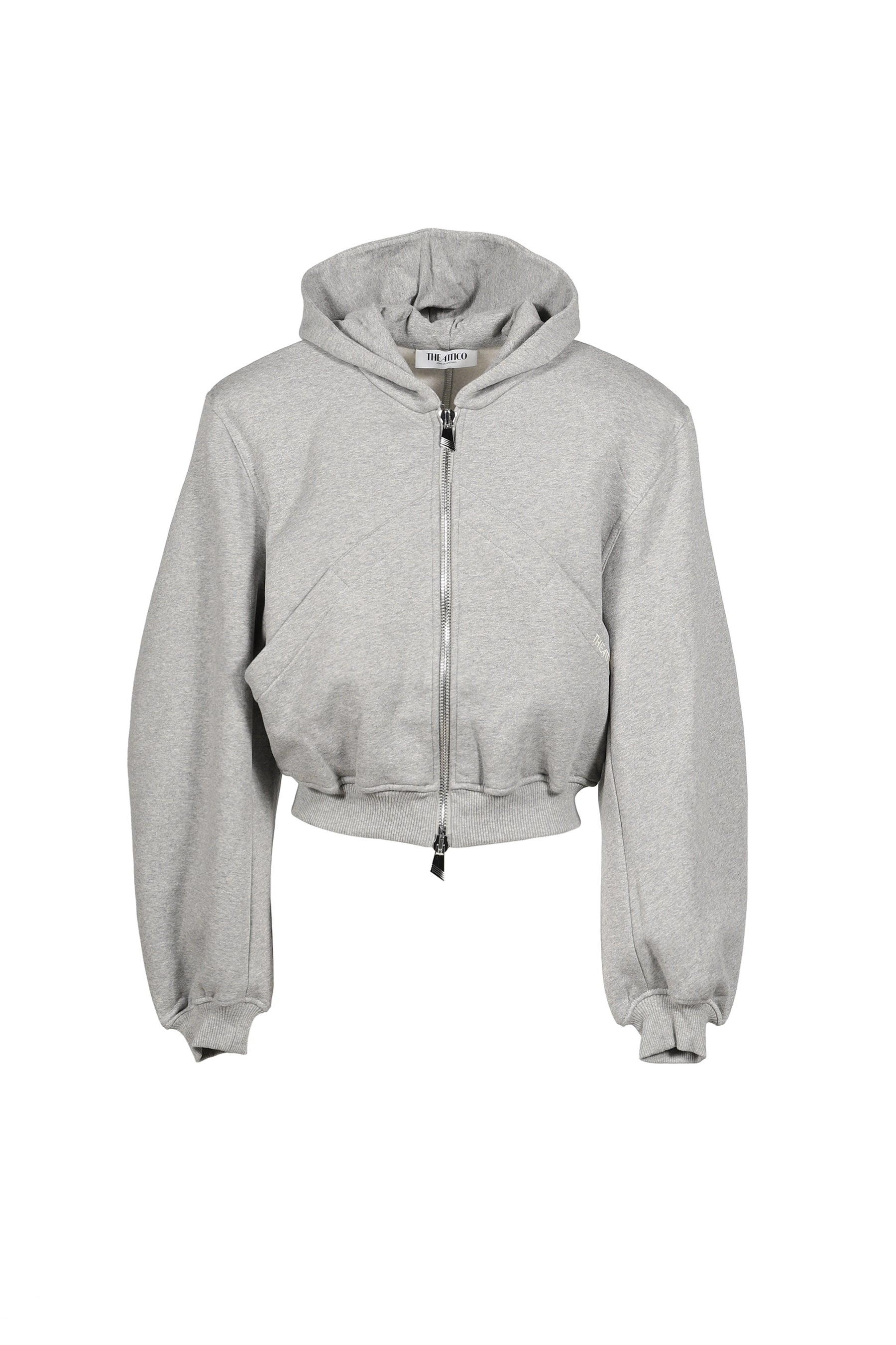 SWEATSHIRT / MELANGE GREY