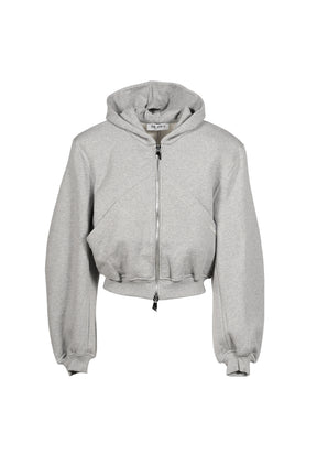 SWEATSHIRT / MELANGE GREY