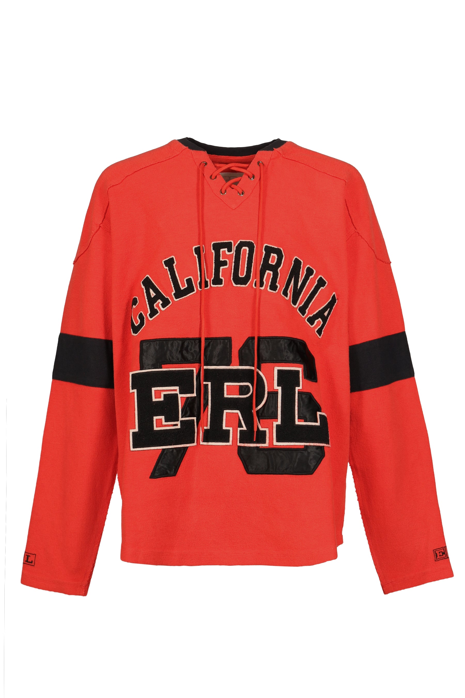 UNISEX RED HOCKEY SWEATSHIRT KNIT / RED