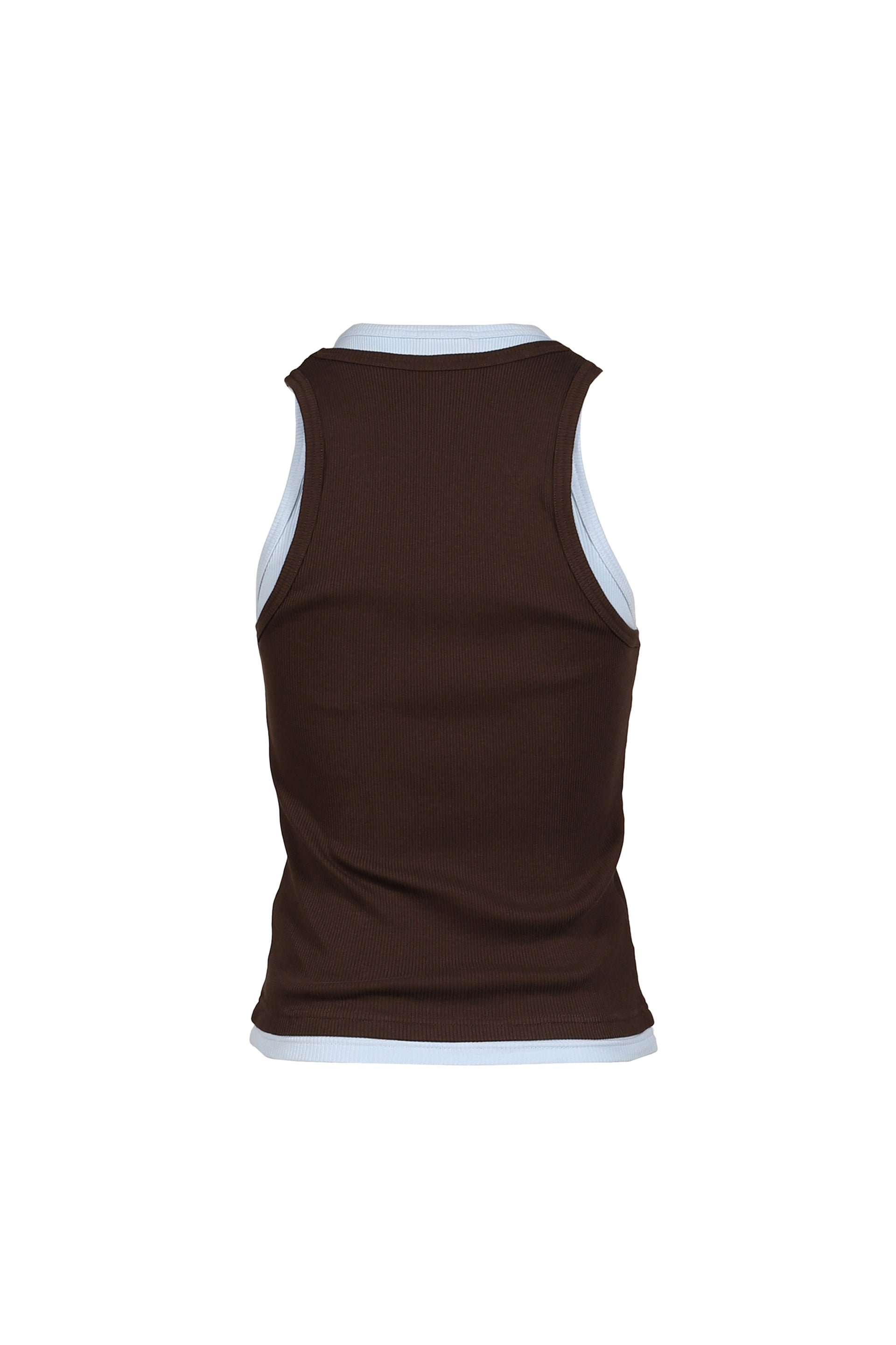 DOUBLE LOGO TANK TOP / BRY