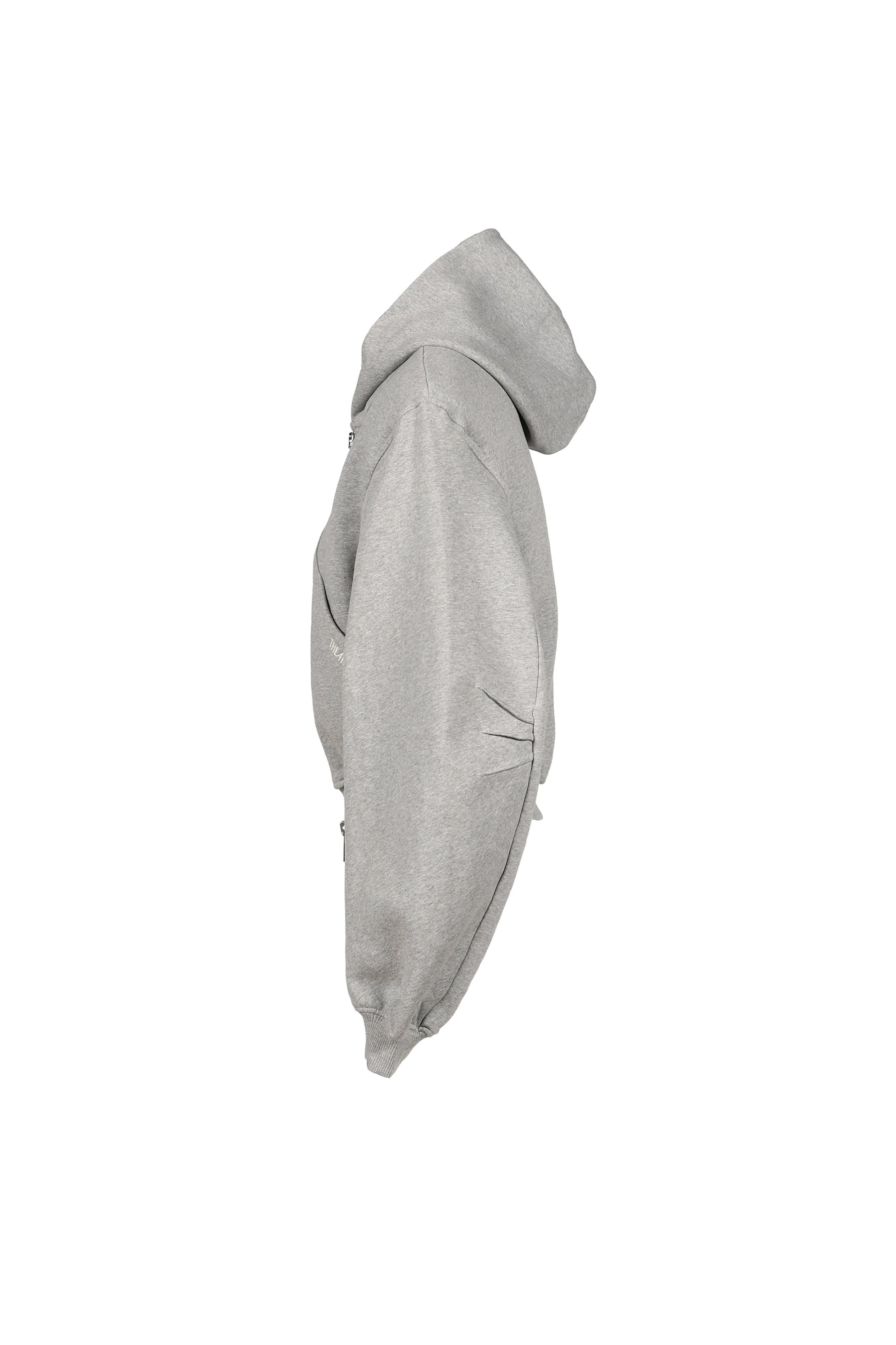 SWEATSHIRT / MELANGE GREY