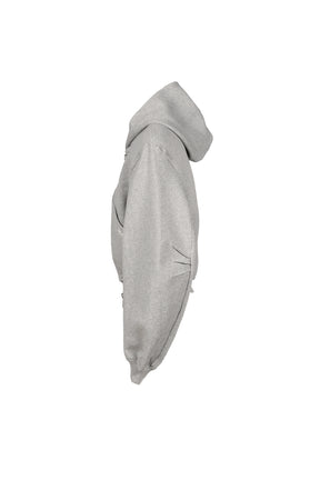 SWEATSHIRT / MELANGE GREY