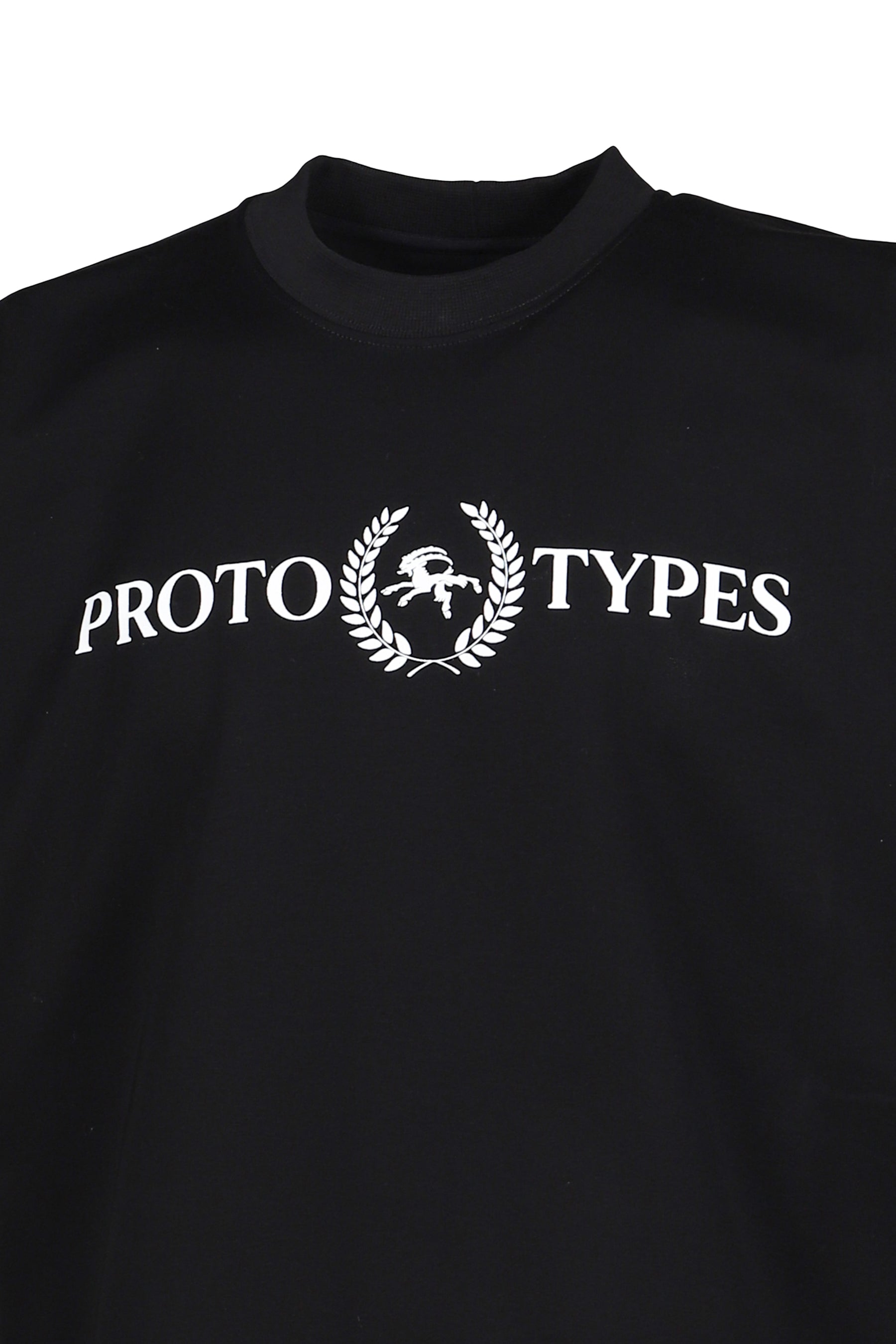 LAUREL CLASSIC PRINTED TEE / BLK