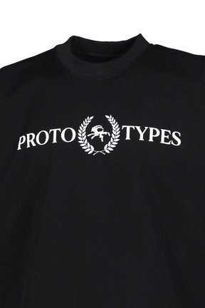LAUREL CLASSIC PRINTED TEE / BLK