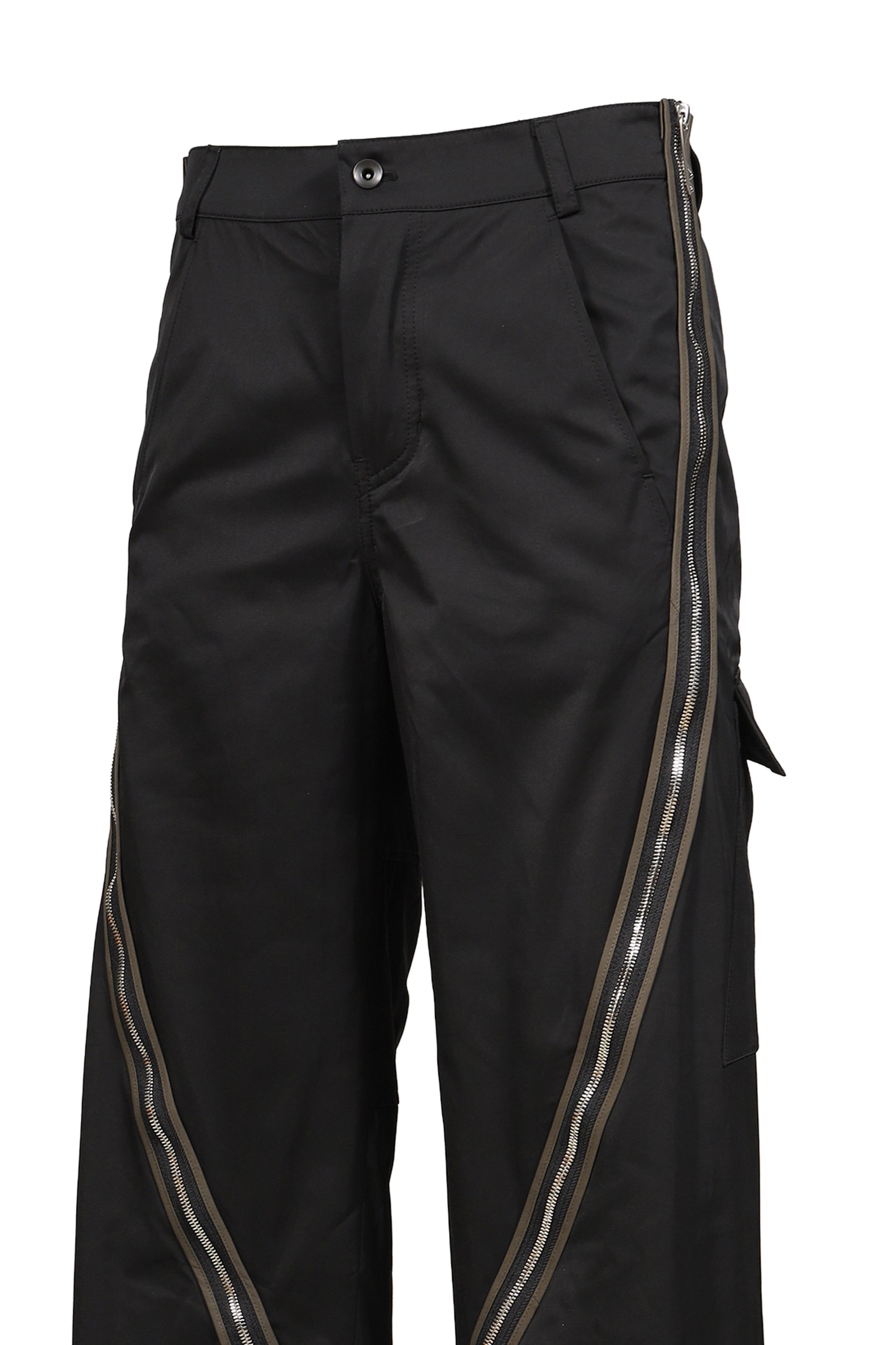 DIFFRACTION 3-WAY ZIP TROUSER / BLK