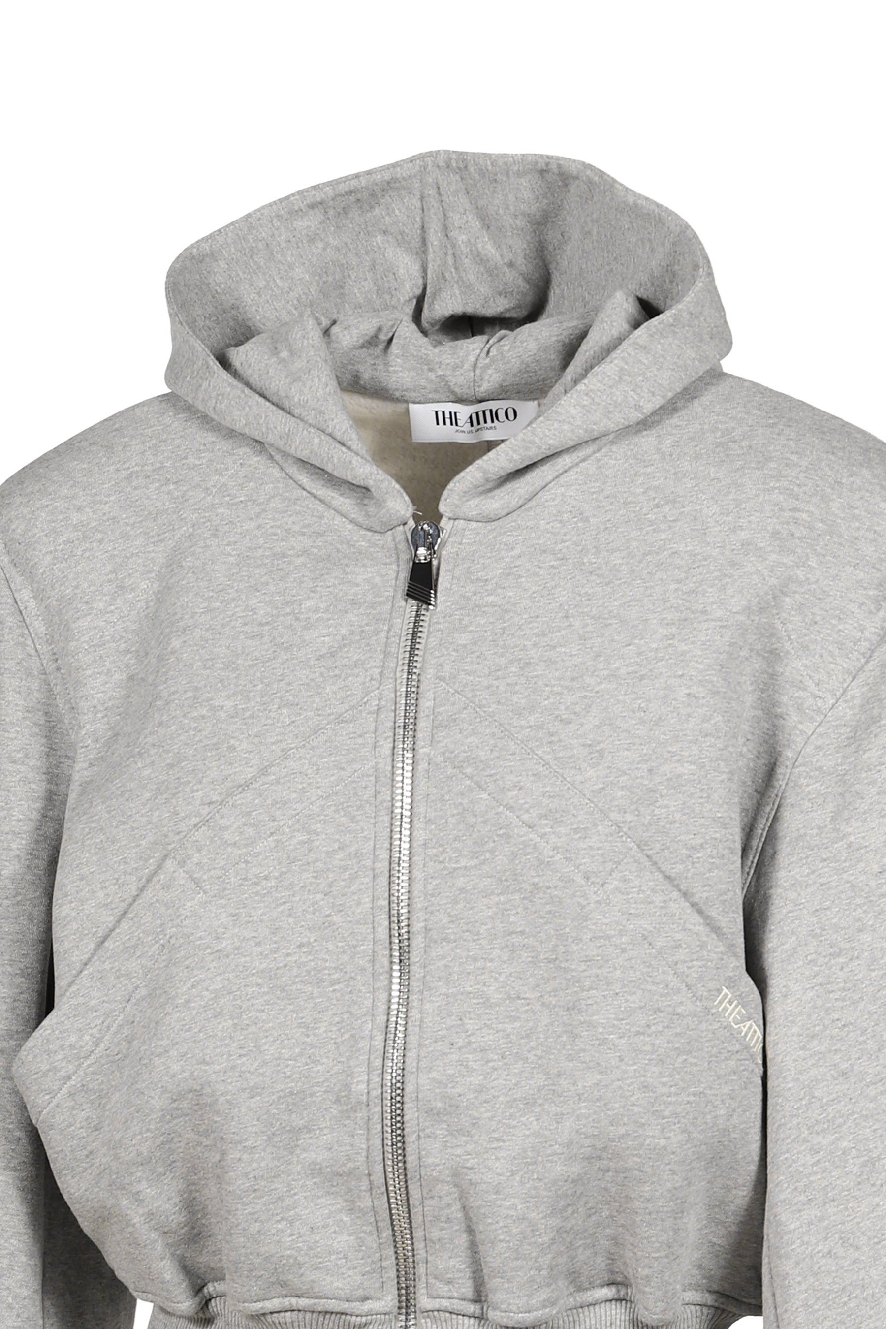 SWEATSHIRT / MELANGE GREY