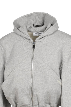 SWEATSHIRT / MELANGE GREY