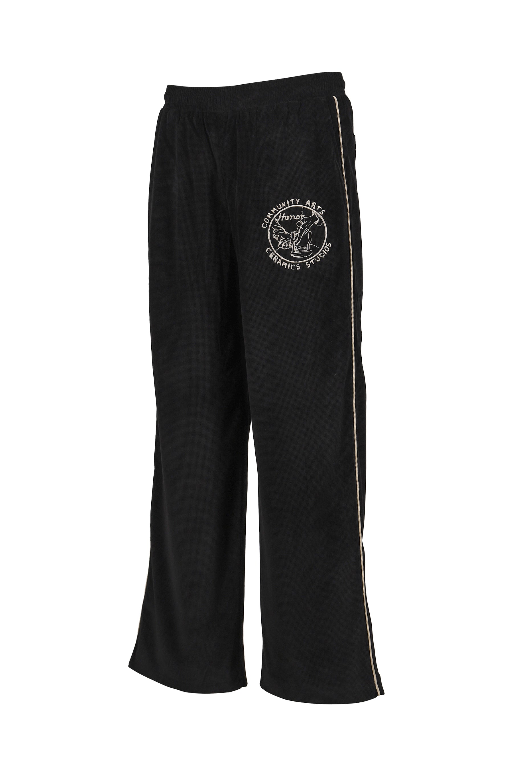 PIPING TRACK PANT / BLK