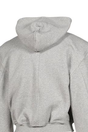 SWEATSHIRT / MELANGE GREY