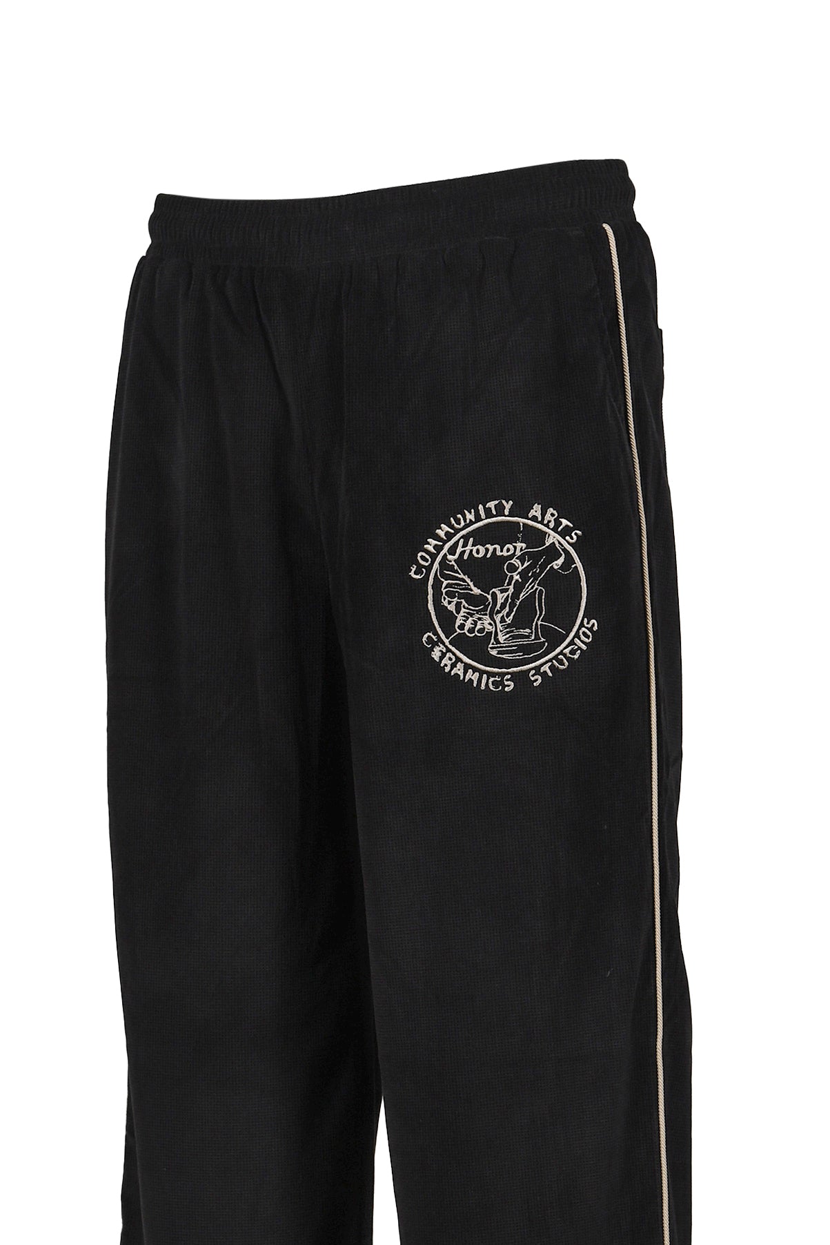 PIPING TRACK PANT / BLK