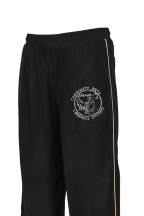 PIPING TRACK PANT / BLK