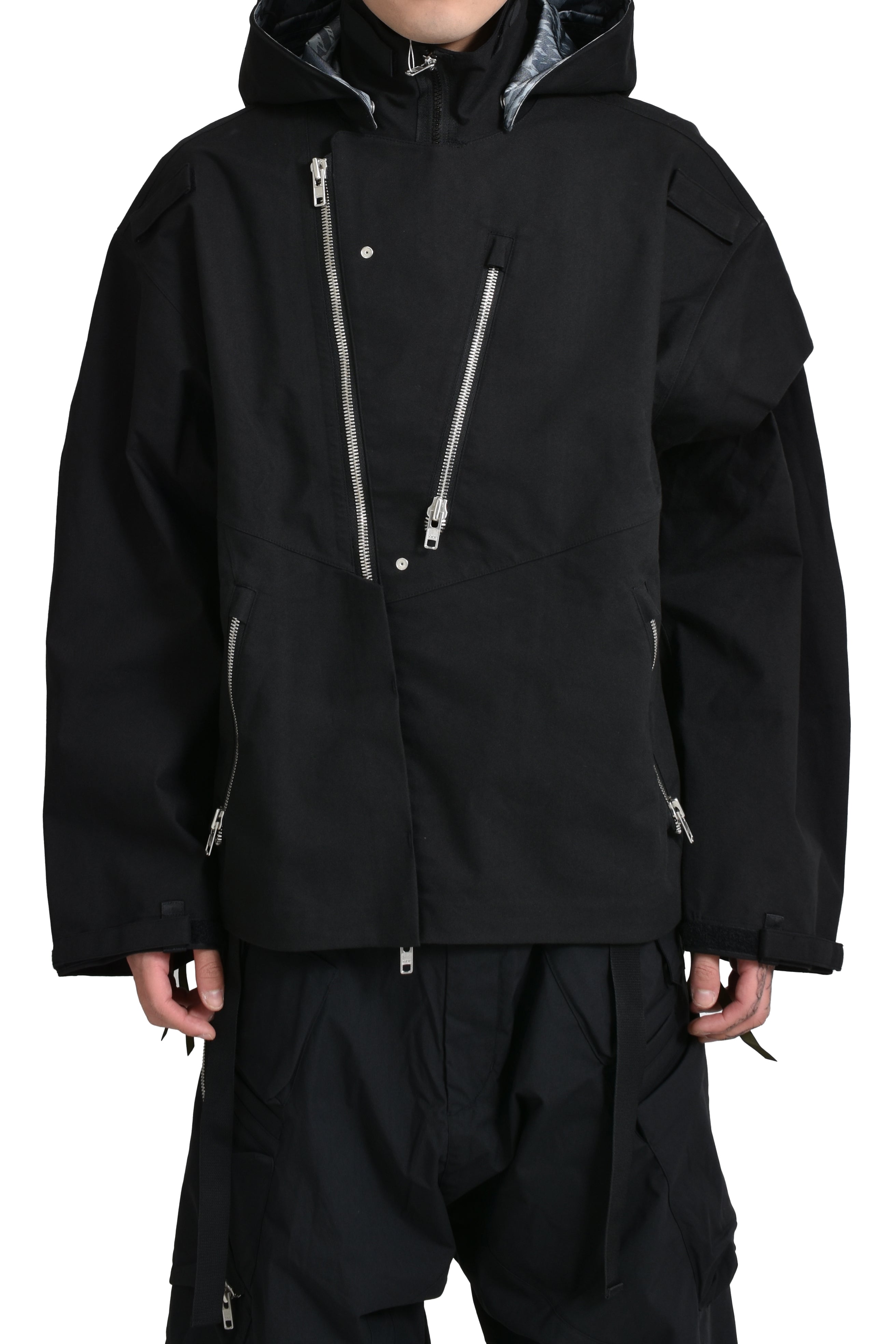 ACRONYM アクロニウム FW24 3L RIDER JACKET GEN. 1 (J68W-BQ) / BLK - NUBIAN