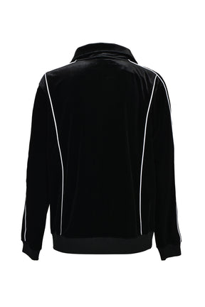 VELVET TRACK JACKET V3 / BLK