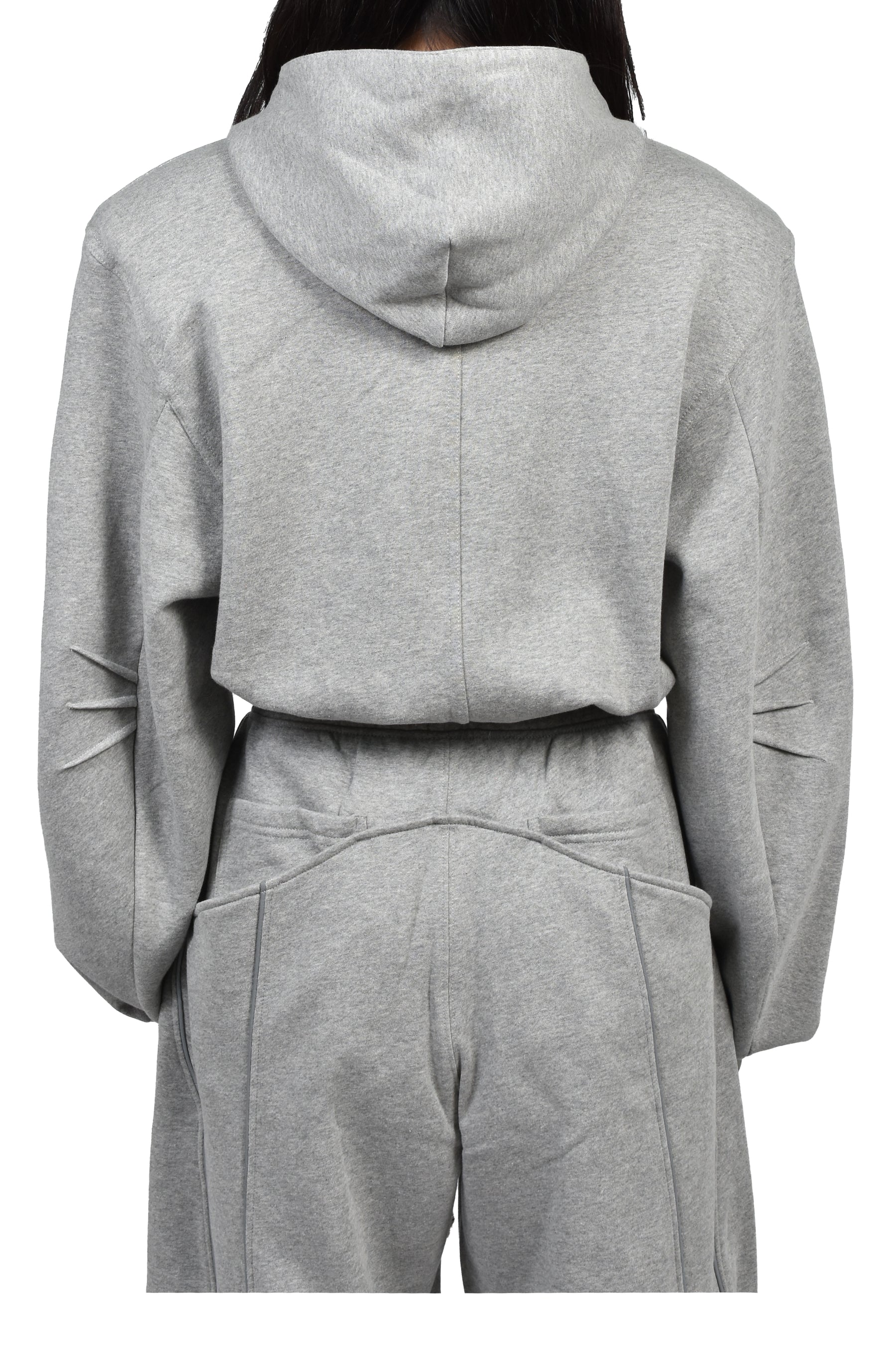 SWEATSHIRT / MELANGE GREY