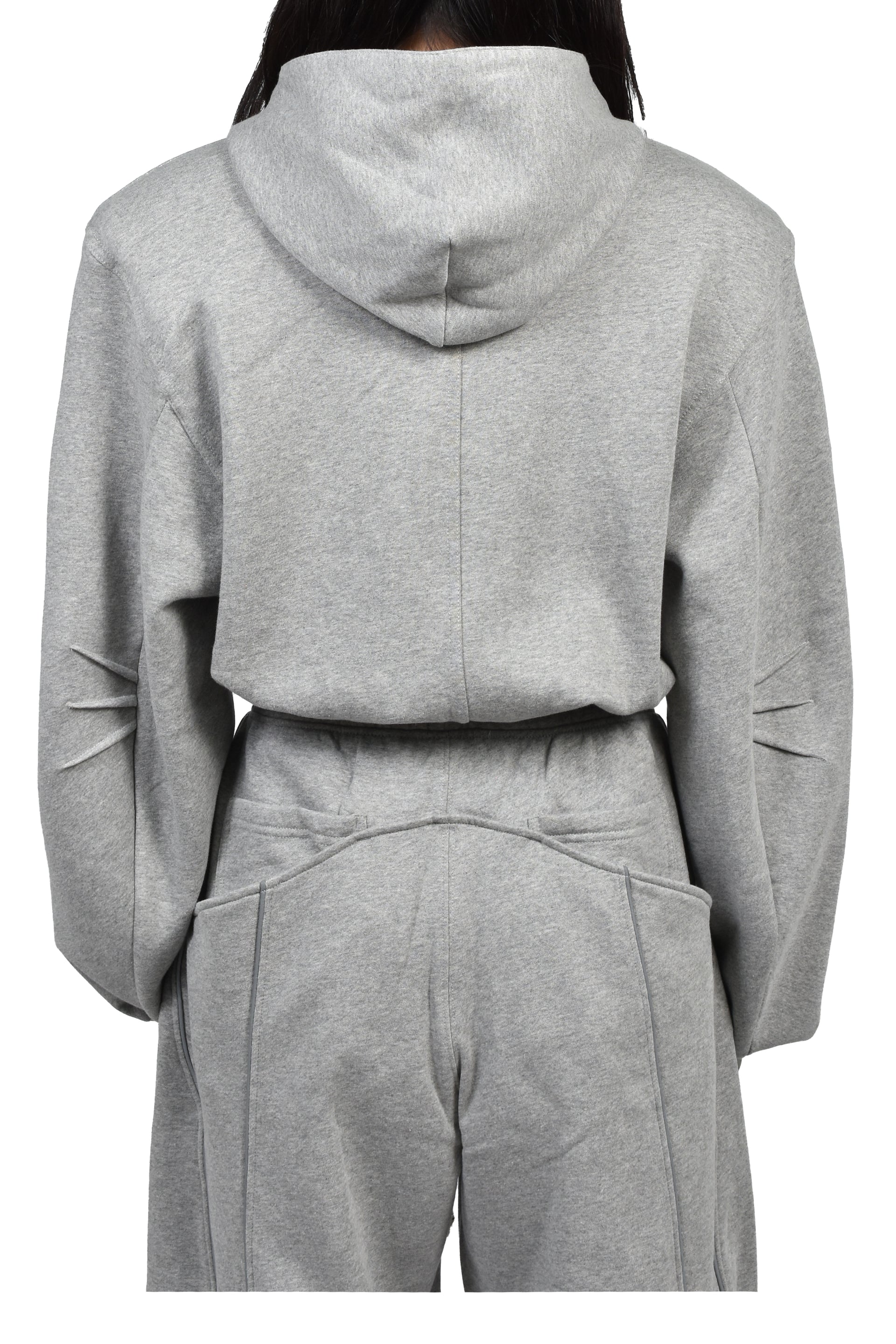 SWEATSHIRT / MELANGE GREY