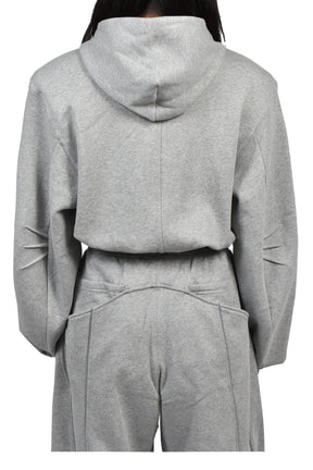 SWEATSHIRT / MELANGE GREY