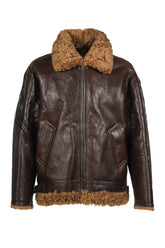 TRIBAL SHEARLING JACKET / BRW