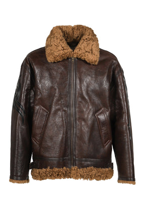 TRIBAL SHEARLING JACKET / BRW