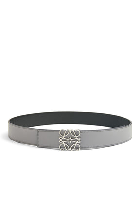 REVERSIBLE ANAGRAM BELT 4CM / ASPHALT GRY BLK PALLADIUM