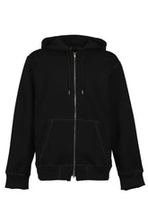 mastermind JAPAN FW25 STITCHED ZIP-UP HOODIE / BLACK - NUBIAN