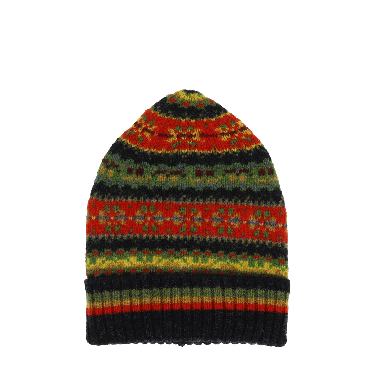 NICHOLAS DALEY ニコラスデイリー FW25 FAIRISLE WOOL HAT / ORG