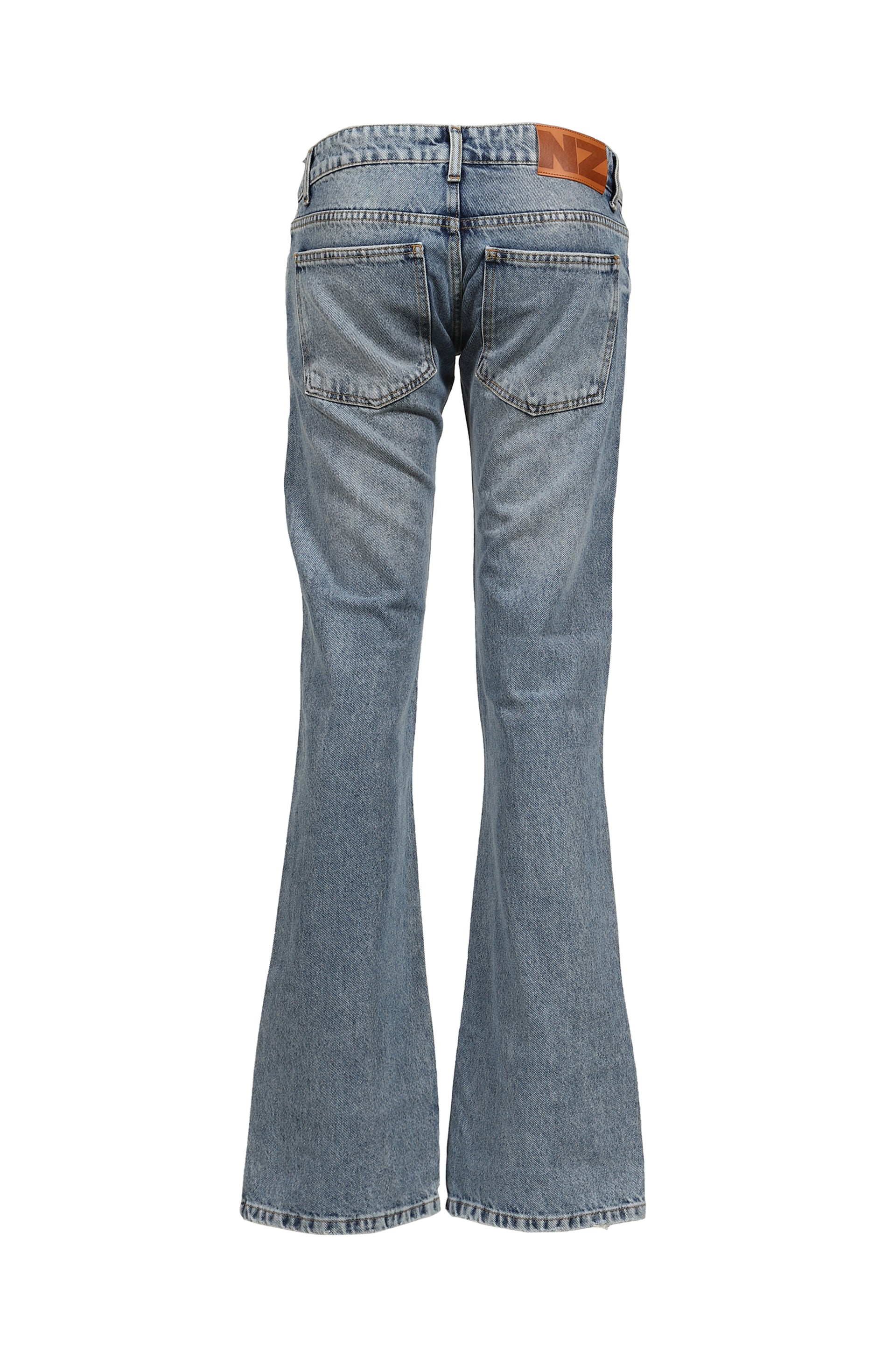 TREATED SKINNY JEANS / L,WASH