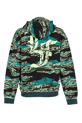 LA FRANC_ SUPPLY FULL ZIP HOODIE / GRN TERRAIN