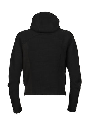 KNIT BALACLAVA RIDER SWEATER / BLK