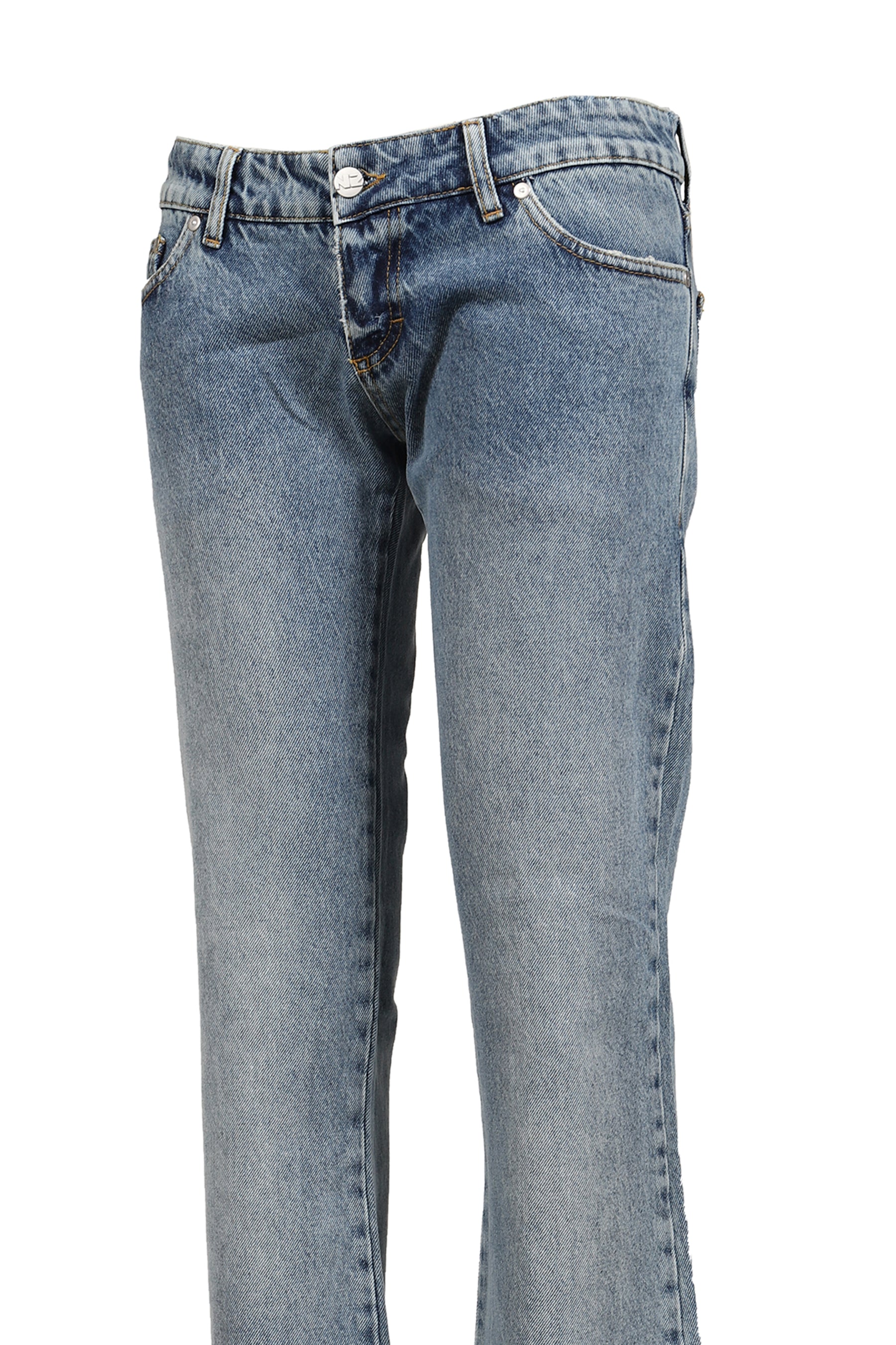 TREATED SKINNY JEANS / L,WASH