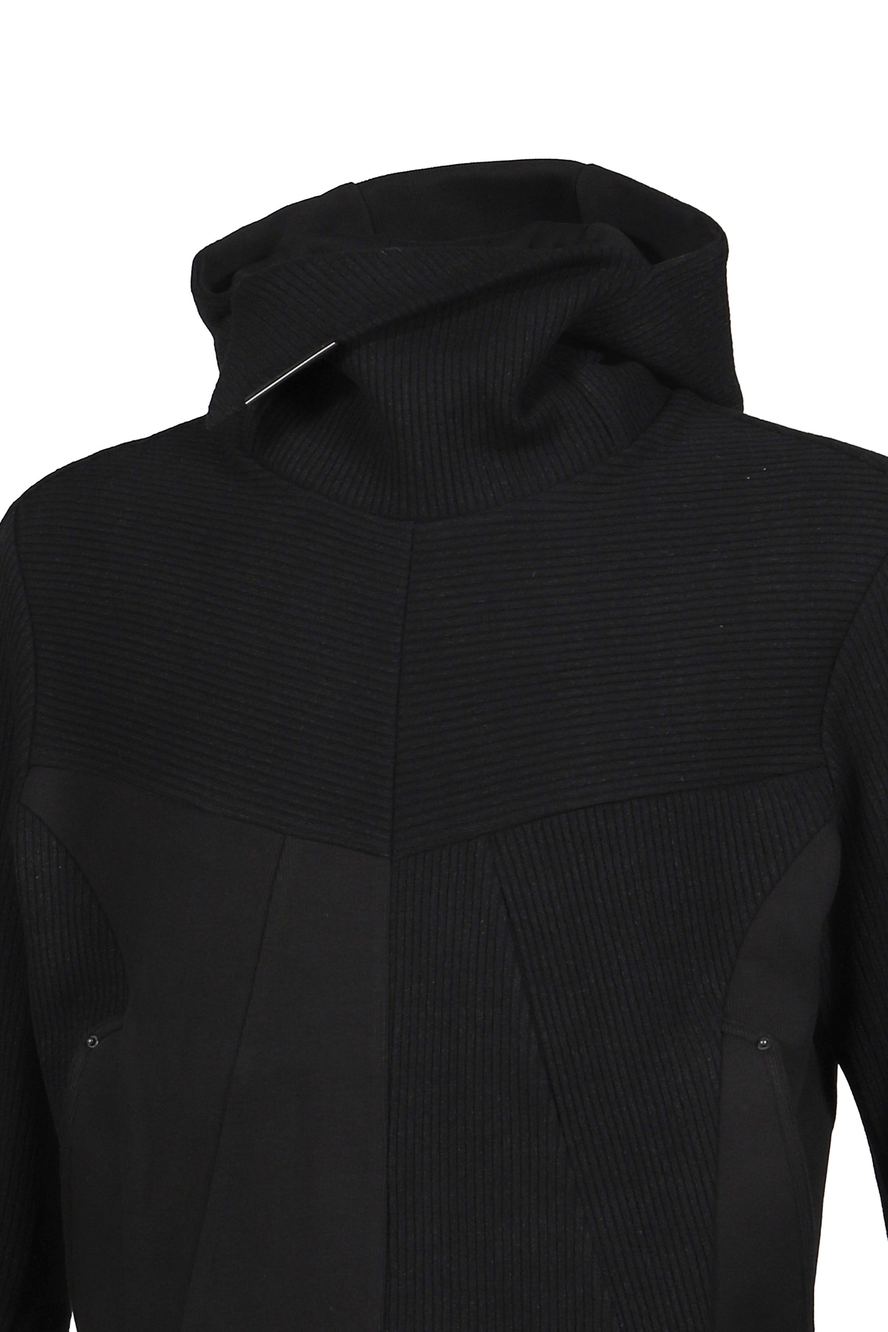 KNIT BALACLAVA RIDER SWEATER / BLK