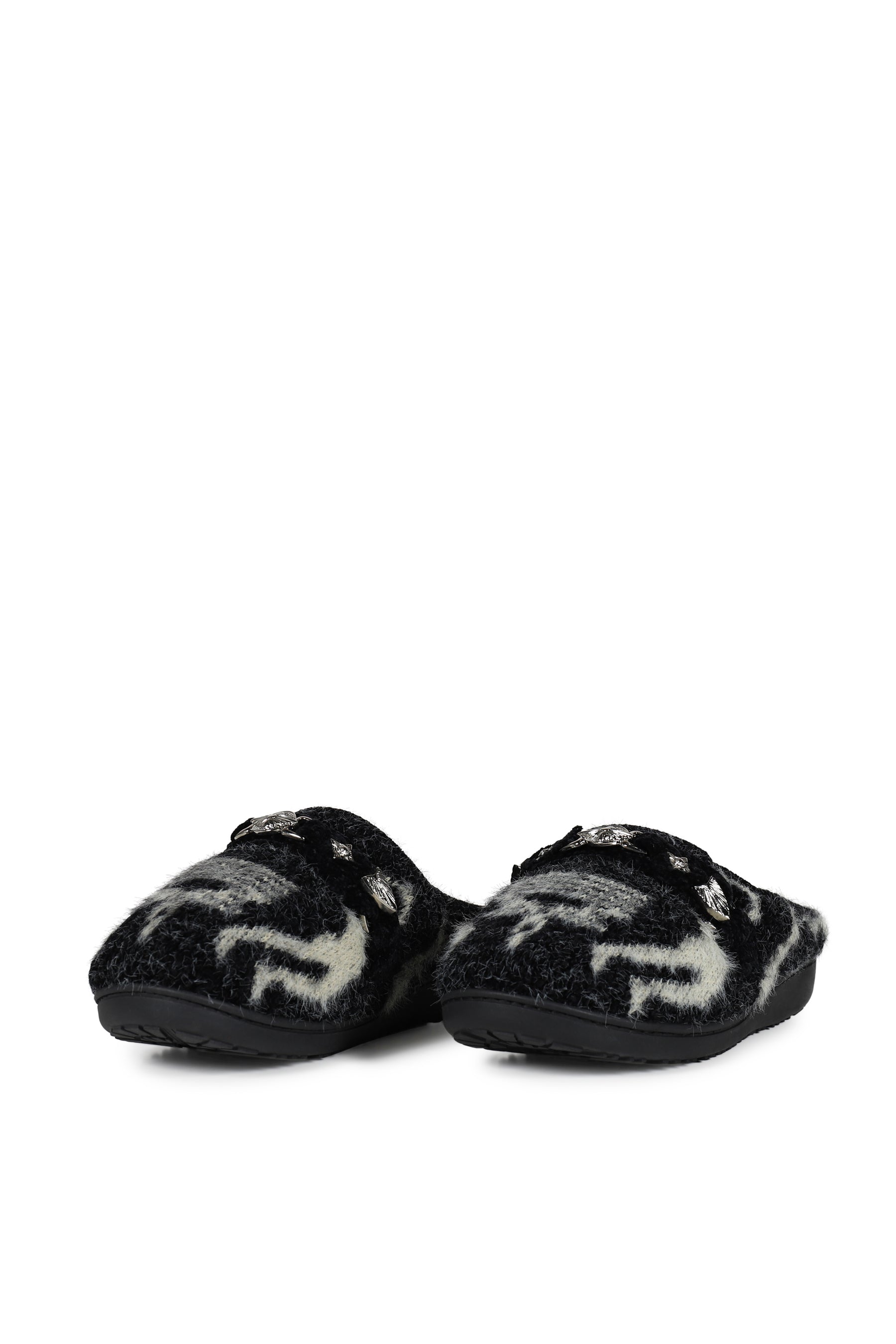 KNIT SLIP-ON / BLACK 