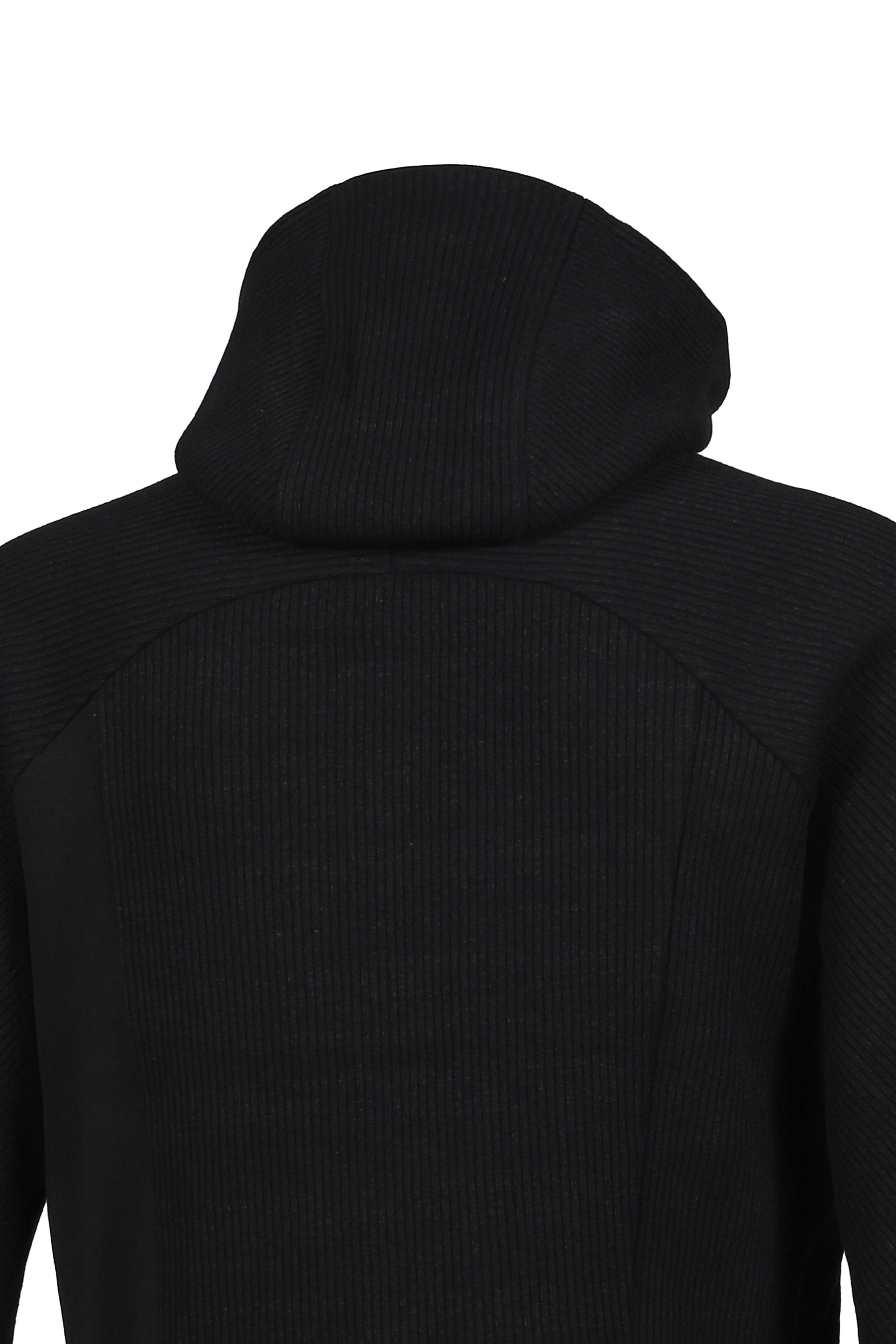KNIT BALACLAVA RIDER SWEATER / BLK