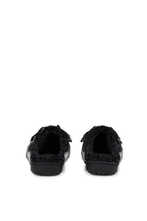 KNIT SLIP-ON / BLACK 