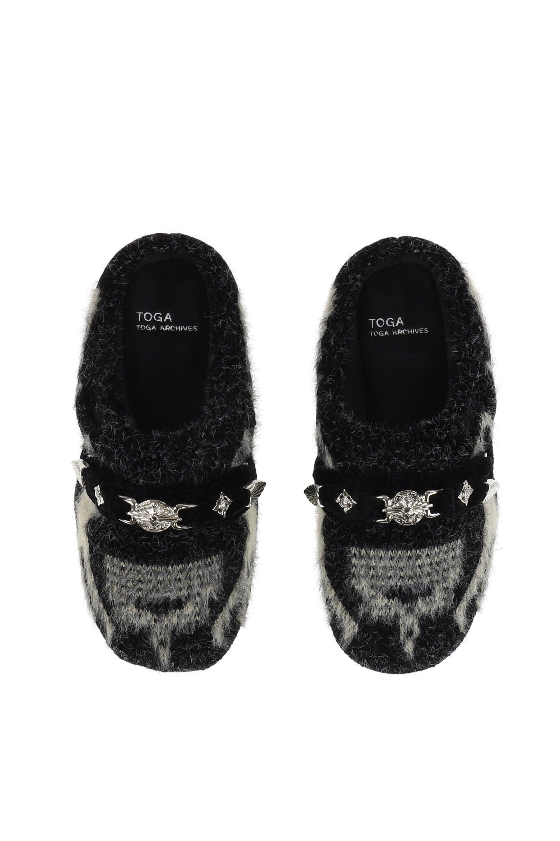KNIT SLIP-ON / BLACK 
