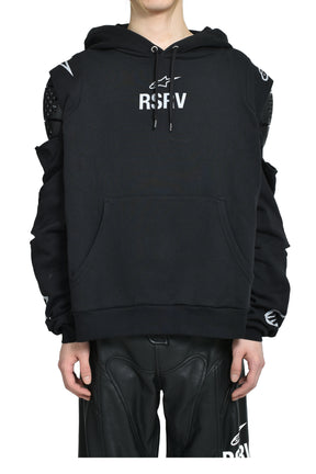 ARMOR HOODIE / BLACK