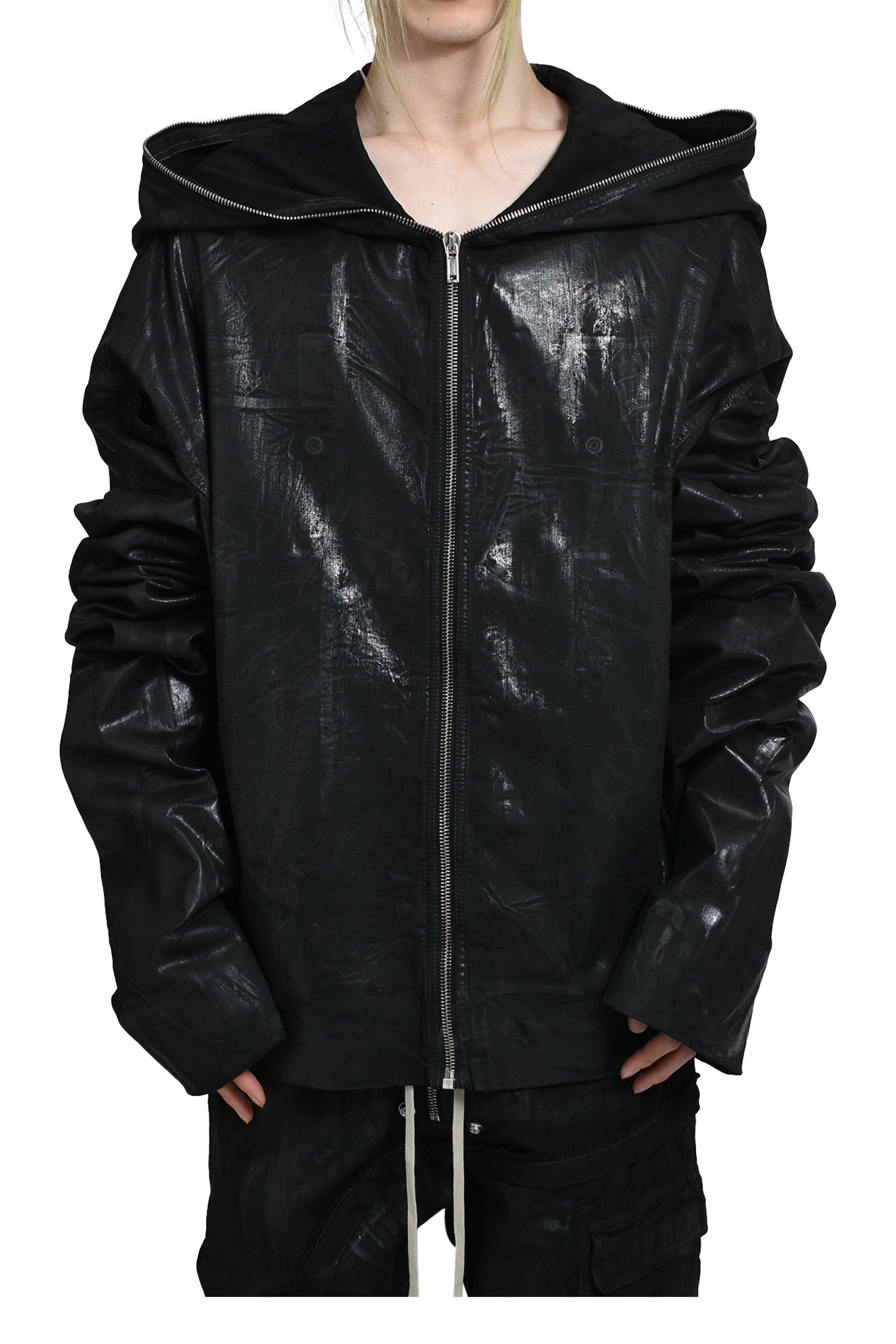 Rick Owens DRKSHDW GIMP KAFTAN JKT / BLK