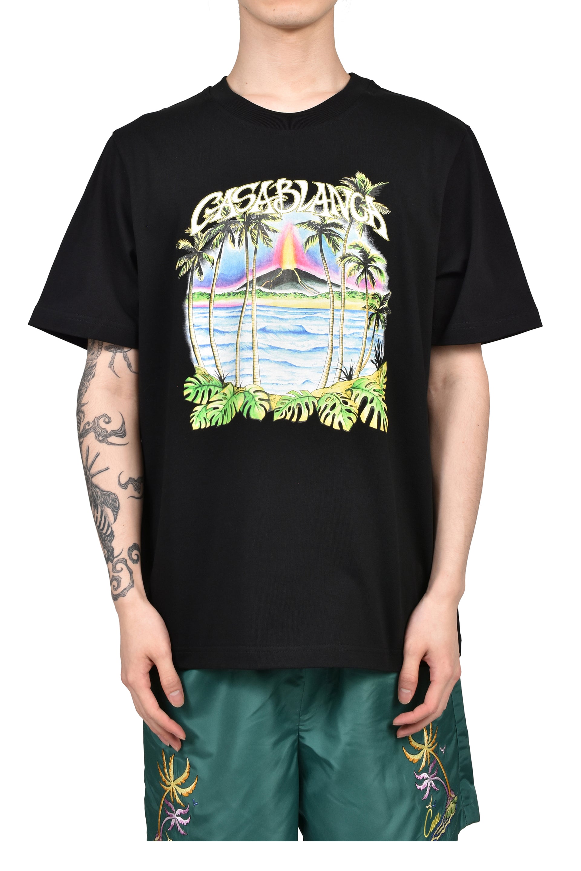 VOLCANO PRINTED CLASSIC T-SHIRT / VOLCANO