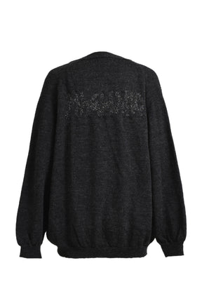 GRAMPA CARDIGAN / BLK