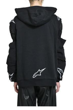 ARMOR HOODIE / BLACK