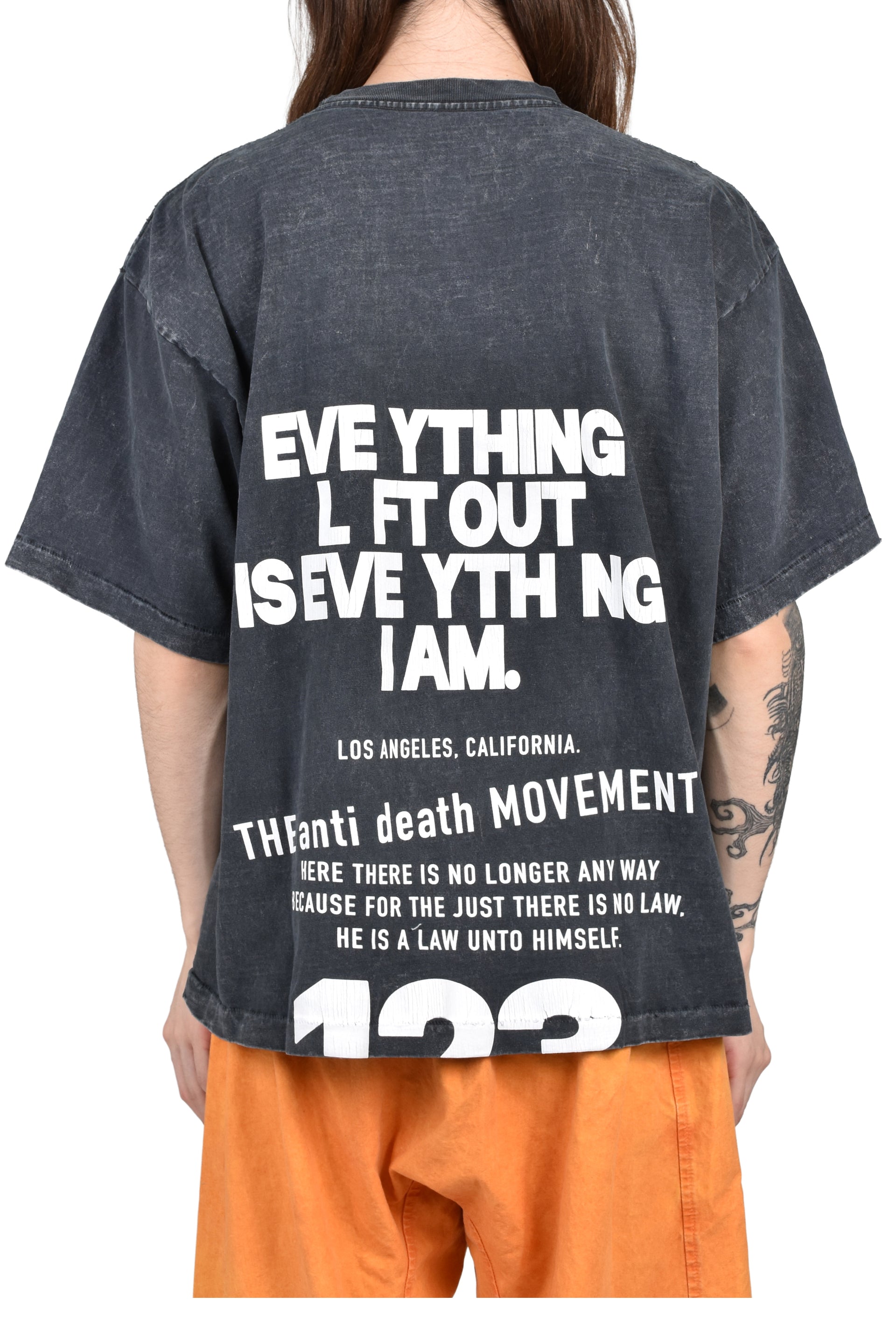 THEOSOPHIC CVA TEE / MECHANIC BLACK