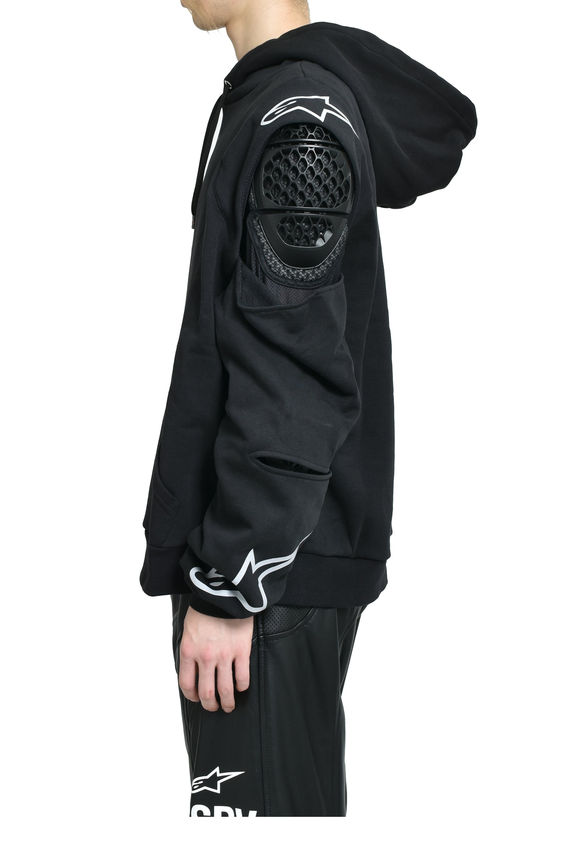 ARMOR HOODIE / BLACK