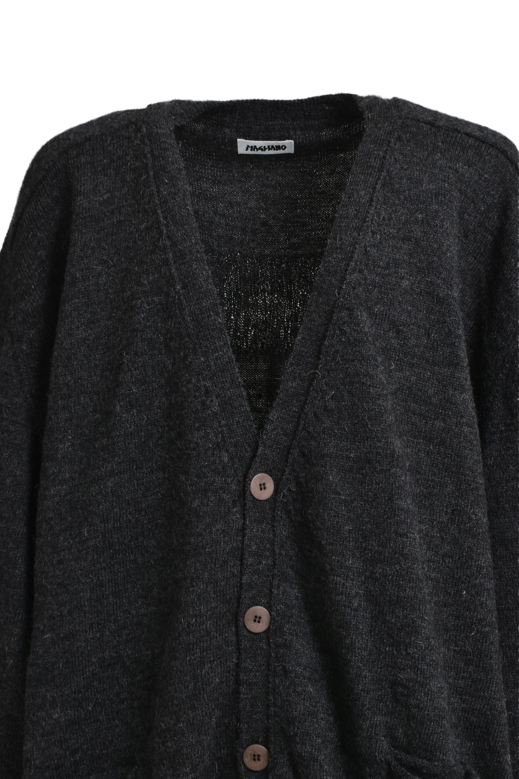 GRAMPA CARDIGAN / BLK