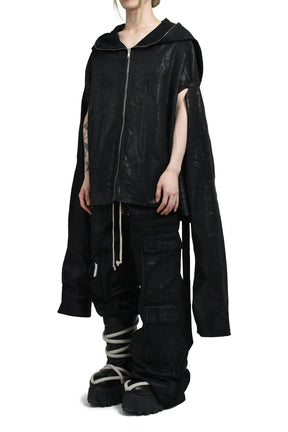 Rick Owens DRKSHDW GIMP KAFTAN JKT / BLK