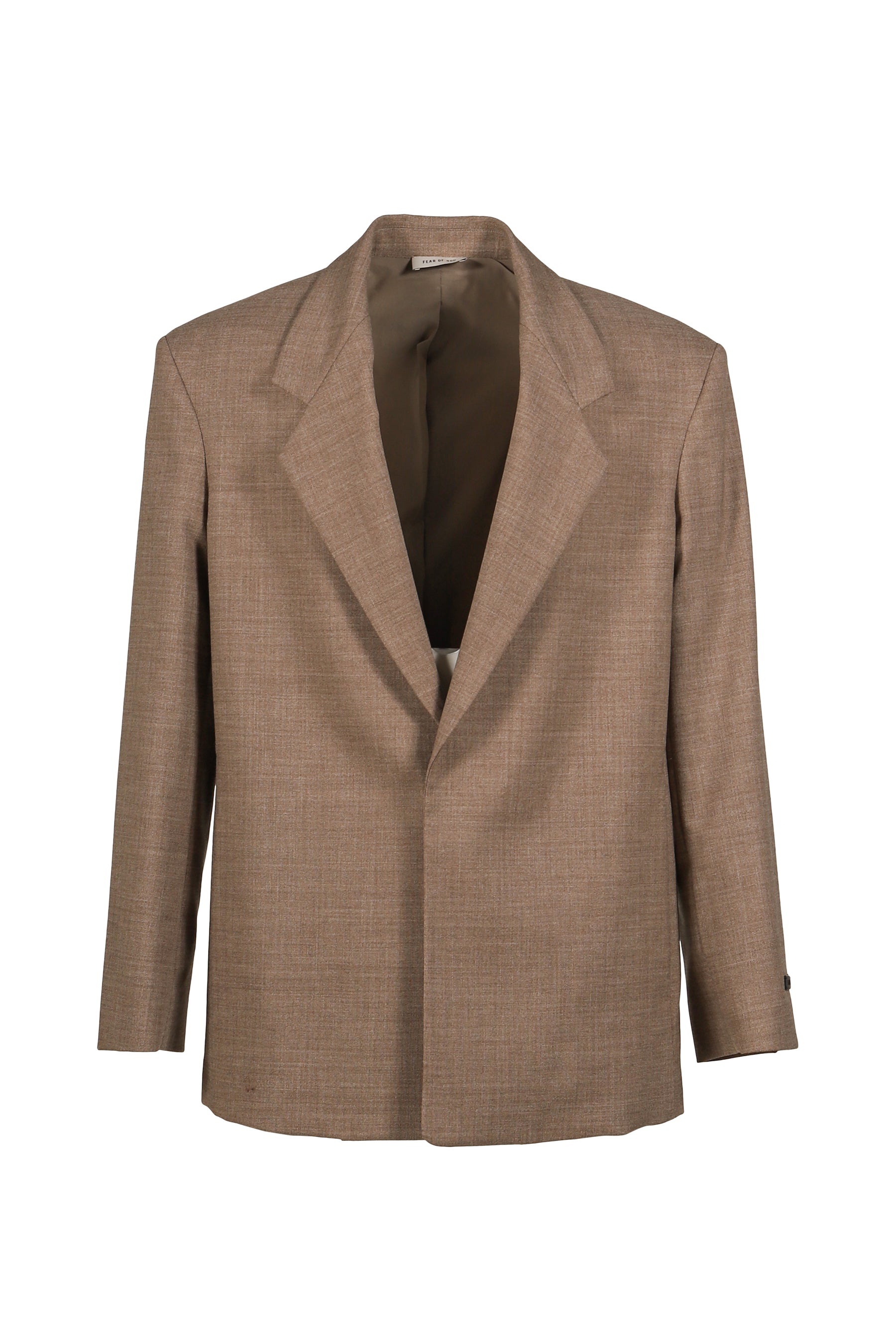 SINGLE BREASTED BLAZER / DUNE PEARL