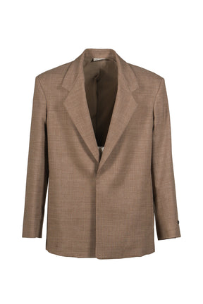 SINGLE BREASTED BLAZER / DUNE PEARL