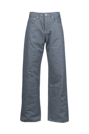 LE DE-NIMES DROIT / BLU 